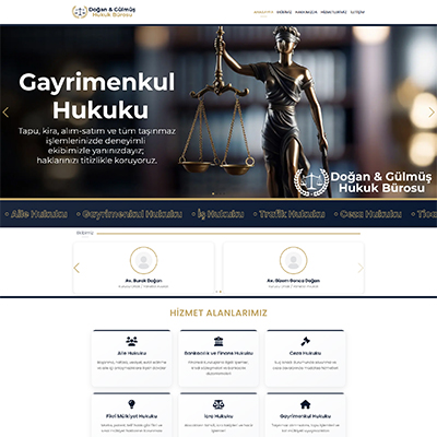 Avukat & Hukuk Web Sitesi Kur