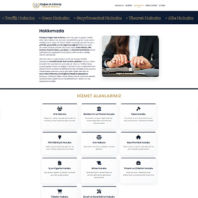 Avukat & Hukuk Web Sitesi Kur